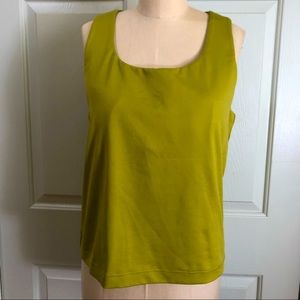 Athleta Active Wear Self Bra Top Chartreuse Size 42C